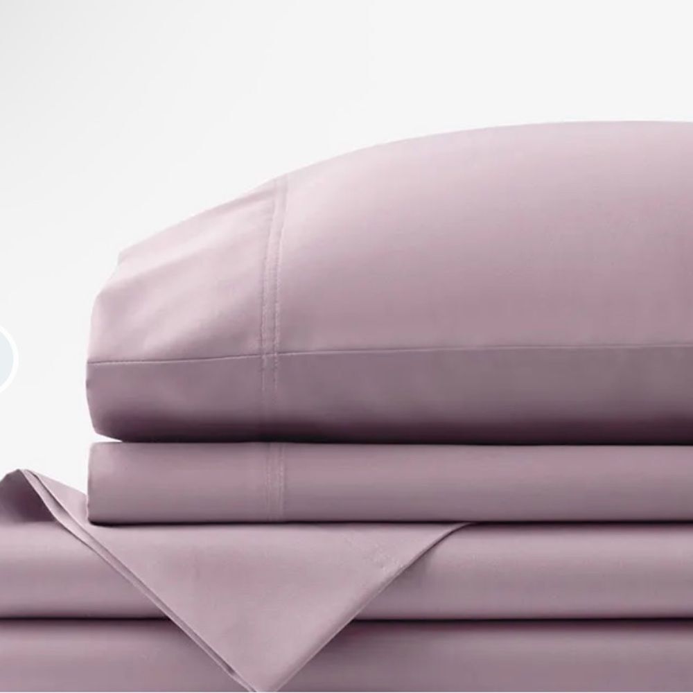 The Company Store Legends Hotel Premium Sateen Pima Queen Sheets Wisteria. New!